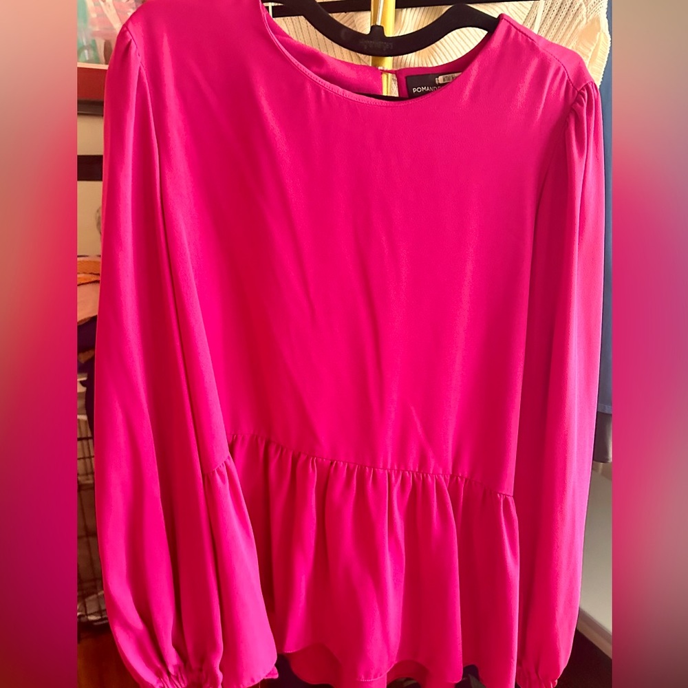Pomander place by Tuckernuck peplum blouse